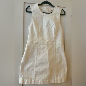 Universal Thread White Denim Sleeveless Dress - NWOT